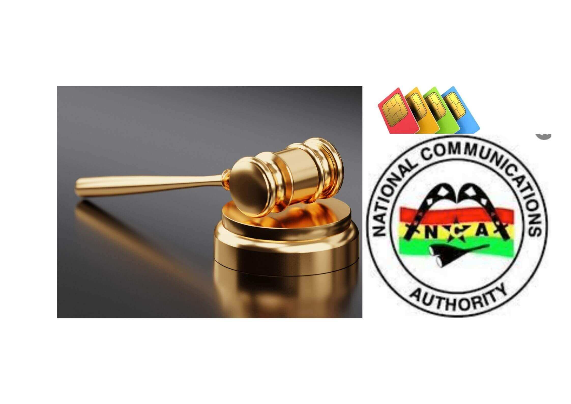 NCA and 3 telcos in Ghana sued over SIM Card re-registration